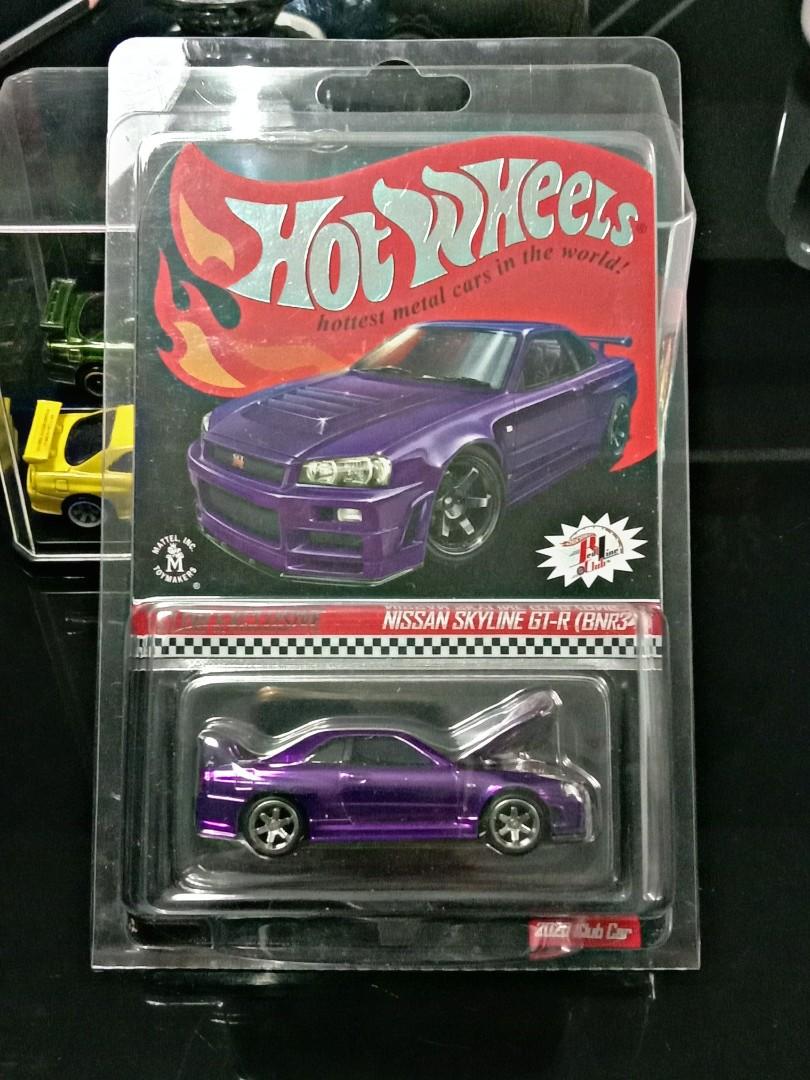 Hot Wheels Skyline R34 Rlc Toys Games Diecast Toy Vehicles On Carousell - r34 rims roblox