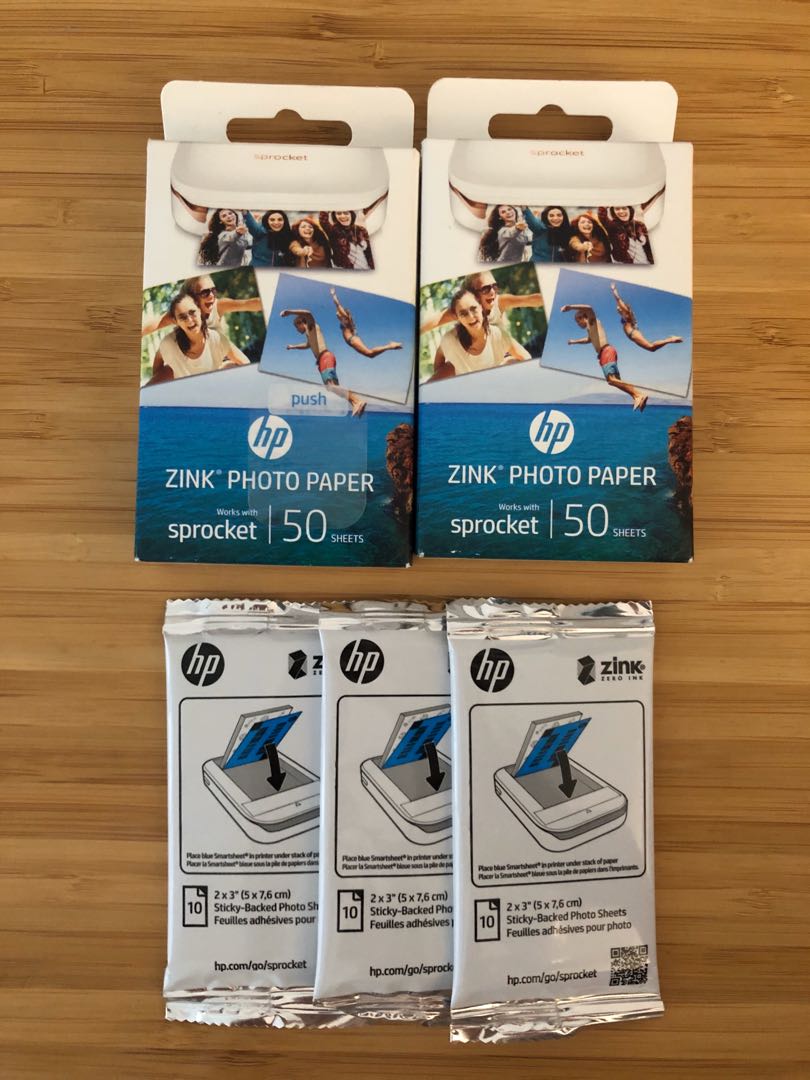 hp sprocket sheets