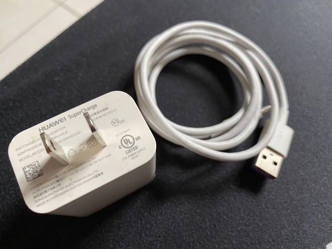 huawei super charge adaptor and cable