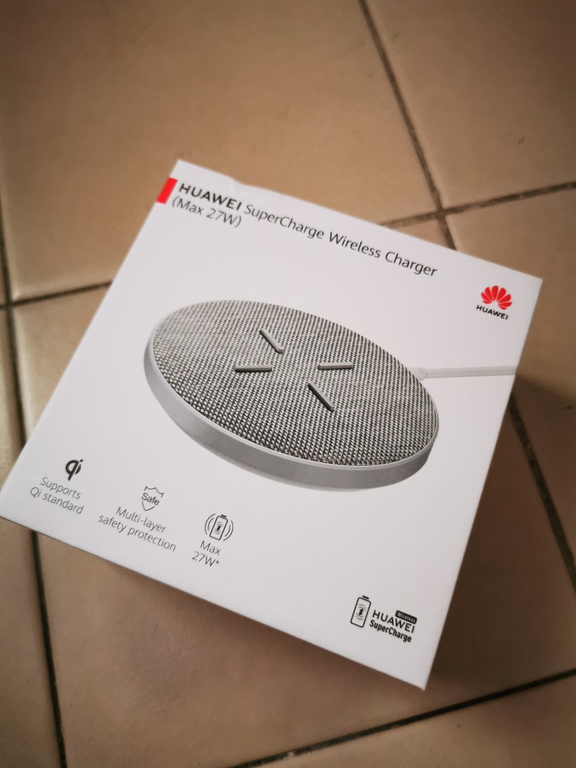 Huawei SuperCharge Wireless Charger (Max 27W) Sealed box, Computers