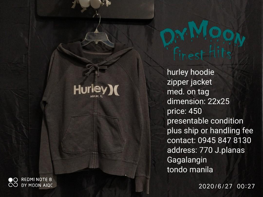 Hurley jacket price online