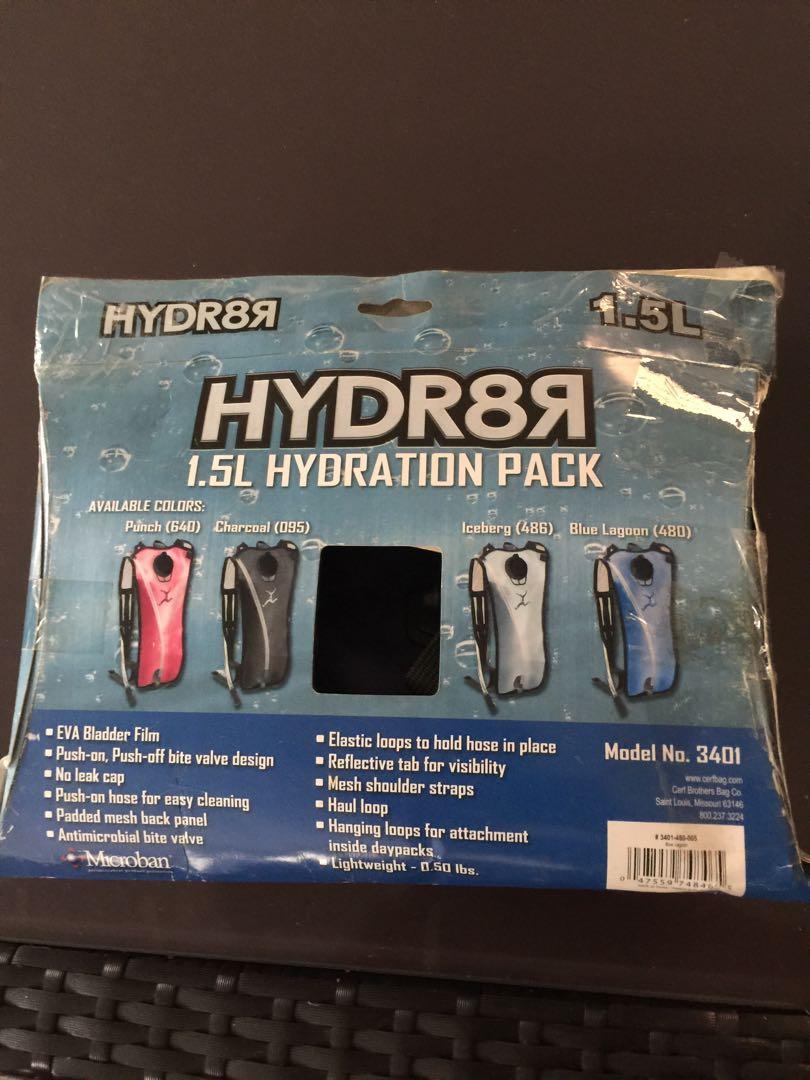 Hydration bags for long haul riders (Category: Other Sports Equipment and Supplies) located in Antipolo. Submitted by mike.martinez (Listing ID 1016386633, Image 1). Description: Hydration bags both brandnew and imported. Sale already because of overstock / old stock but brandnew Combo deal Issues: Camelback hydration bladder has missing bite valve and slight pink color stain on white lining on strap pad 09064716721 Masinag area.