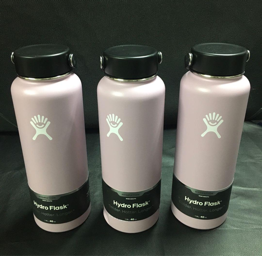 hydro flask 18 oz wide mouth lilac