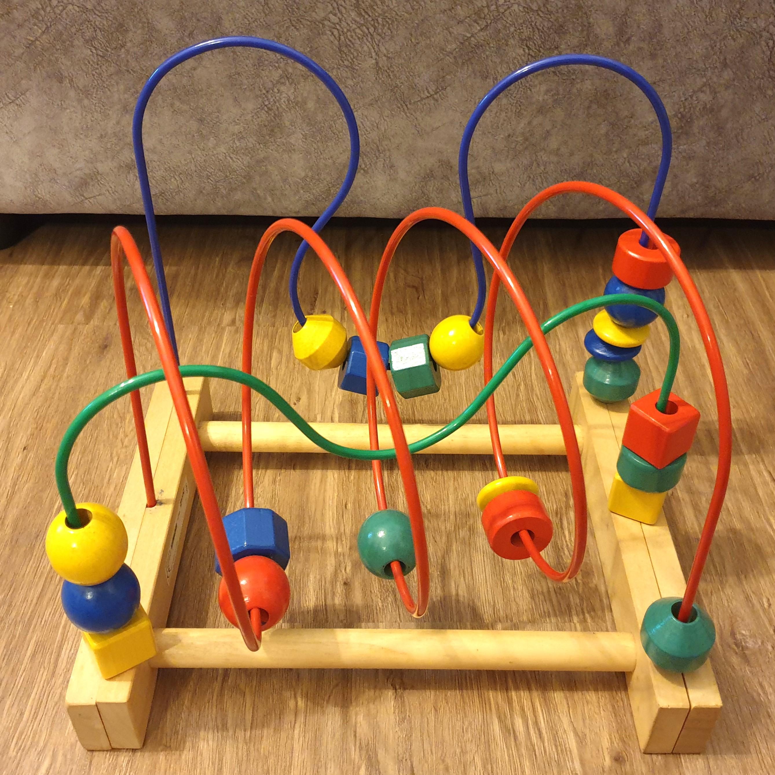 ikea mula bead roller coaster
