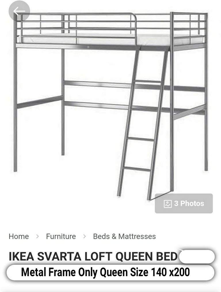 Ikea Loft Bed Furniture Beds Mattresses On Carousell