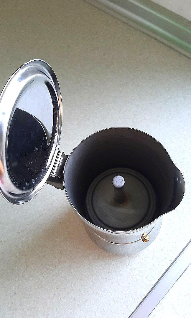 IKEA Stainless Steel 6cup Moka Pot, Furniture & Home Living