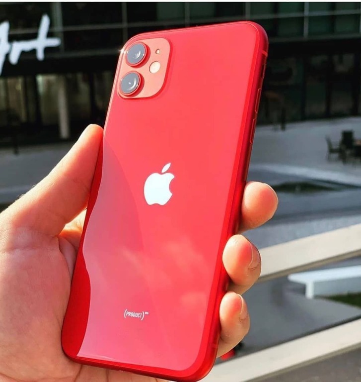 iPhone11プロダクトRED 128GB以下商品説明ページより - スマートフォン本体