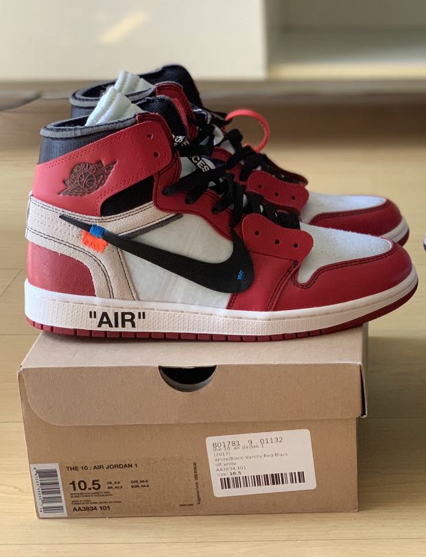 episode gå Scan J1 Chicago Off White size 10.5us, Men's Fashion, Footwear, Sneakers on  Carousell