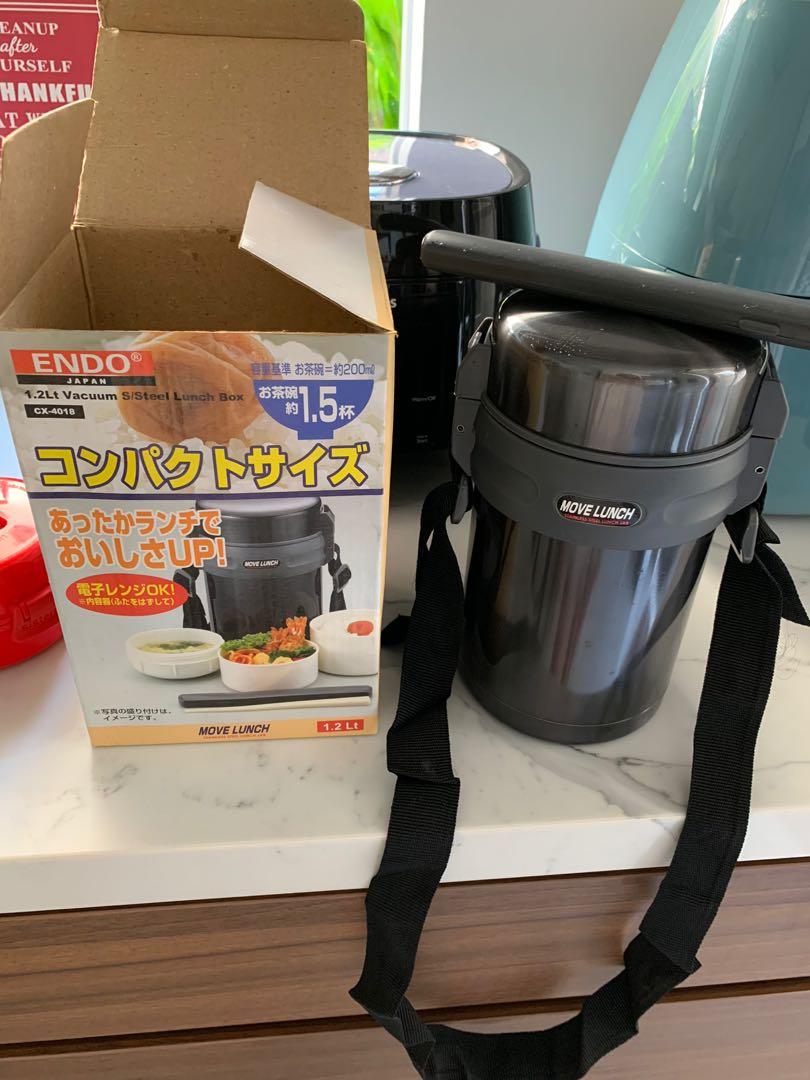 Japan endo thermal lunch box (takeaway perfect), Furniture & Home