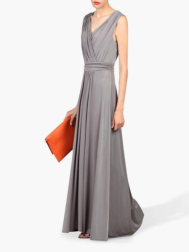 Jolie Moi Plunge Maxi Bridesmaid Dress Women s Fashion Dresses
