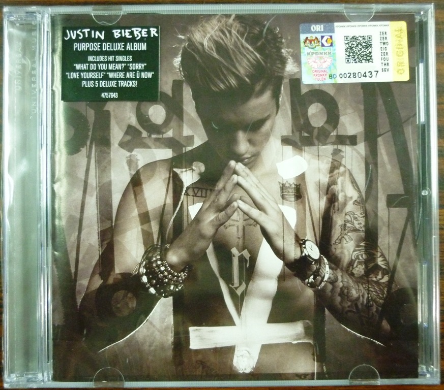 Justin Bieber Purpose Deluxe Album Cd Music Media Cd S Dvd S