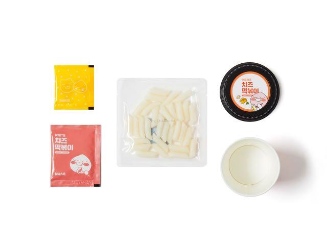 Kakao Friends Korean Cute Ryan Apeach Instant Rice Cake Jajangcheesespicy Tteokbokki Food 8141