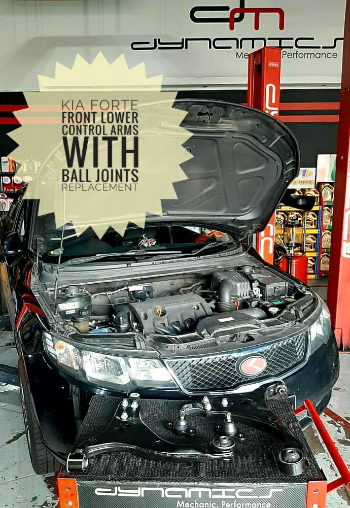 KIA K3/Forte/Koup Front Lower Control Arms Replacement, Car