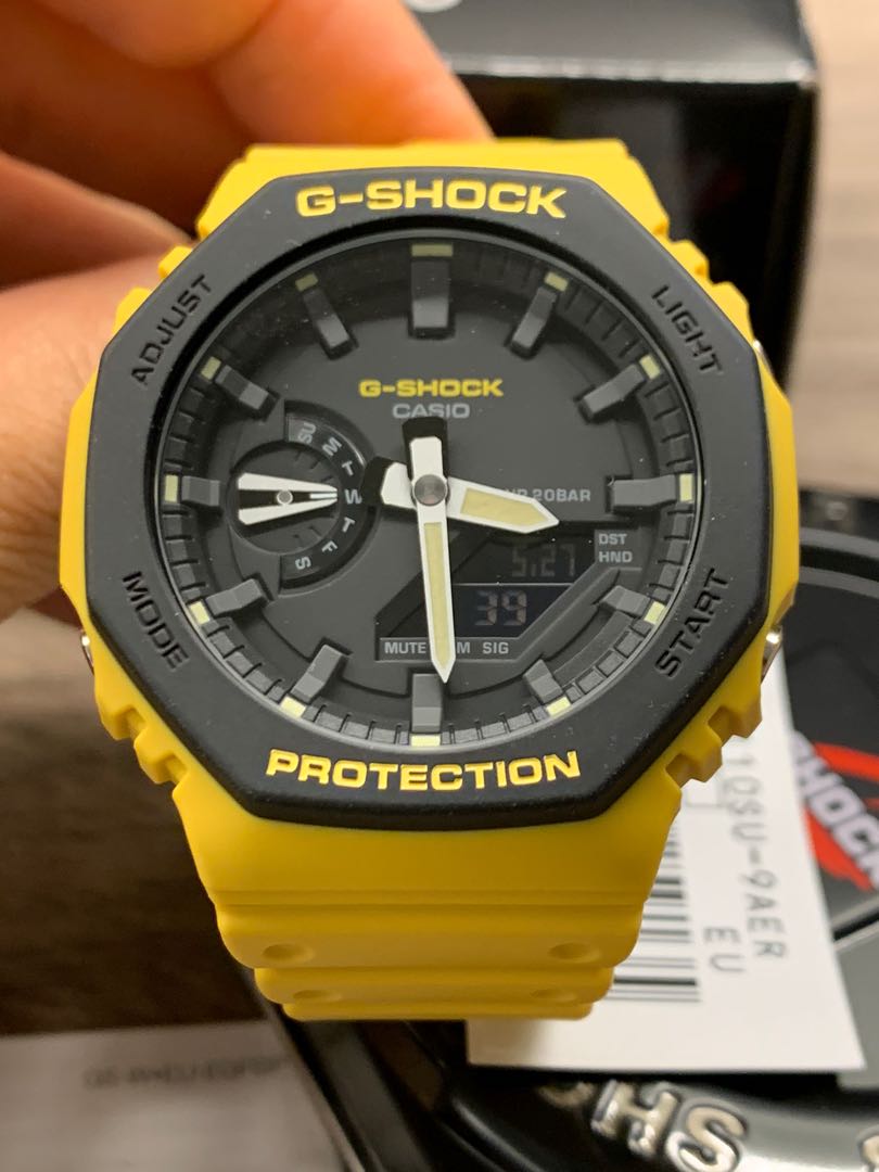 Last Piece GA 2110SU 9 G Shock Casioak Yellow Casio GShock TMJ Kuning GA2110SU