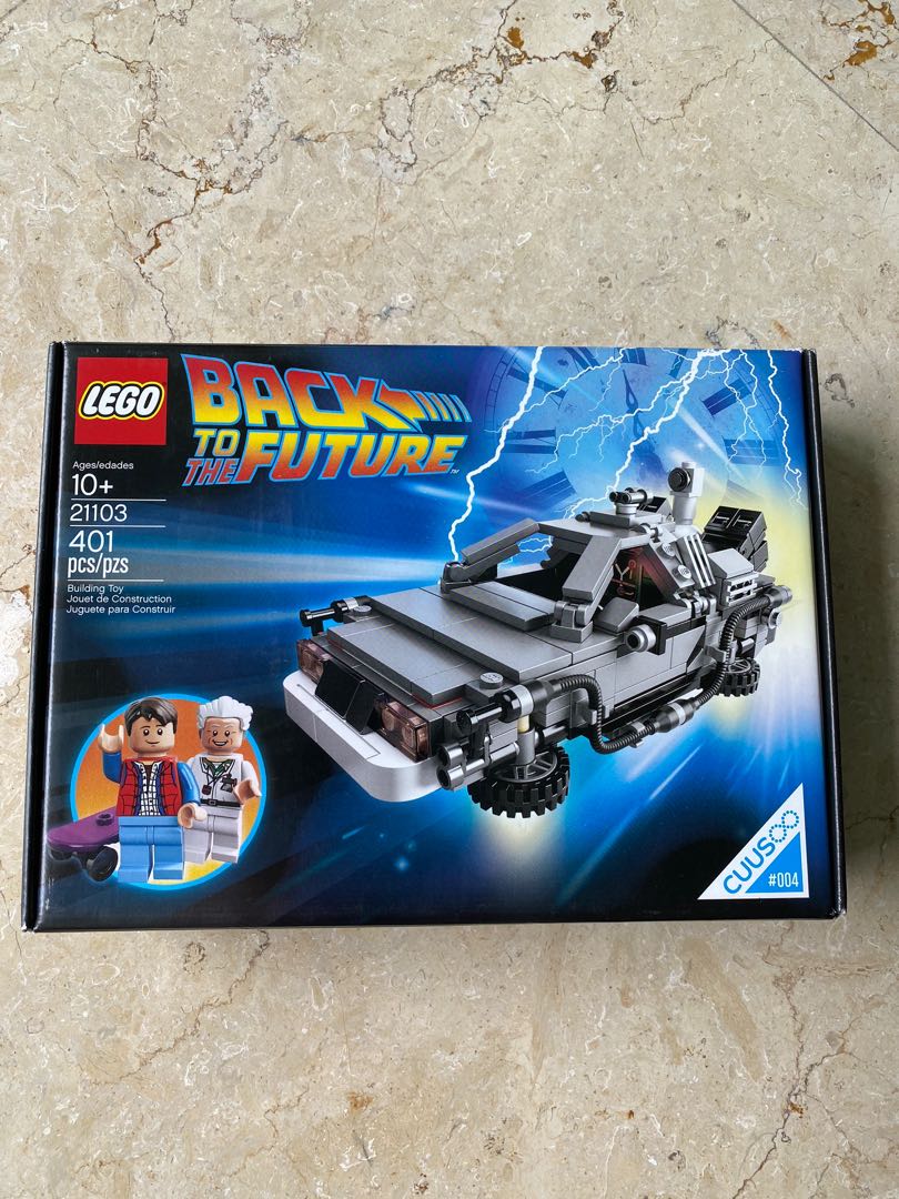 LEGO® 21103 The DeLorean Time Machine (Retired/MISB), Hobbies & Toys ...