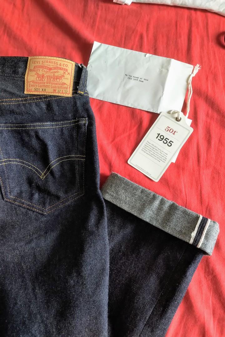 Levi's 501 Vintage Collection 1955, Men's Fashion, Bottoms, Jeans on  Carousell