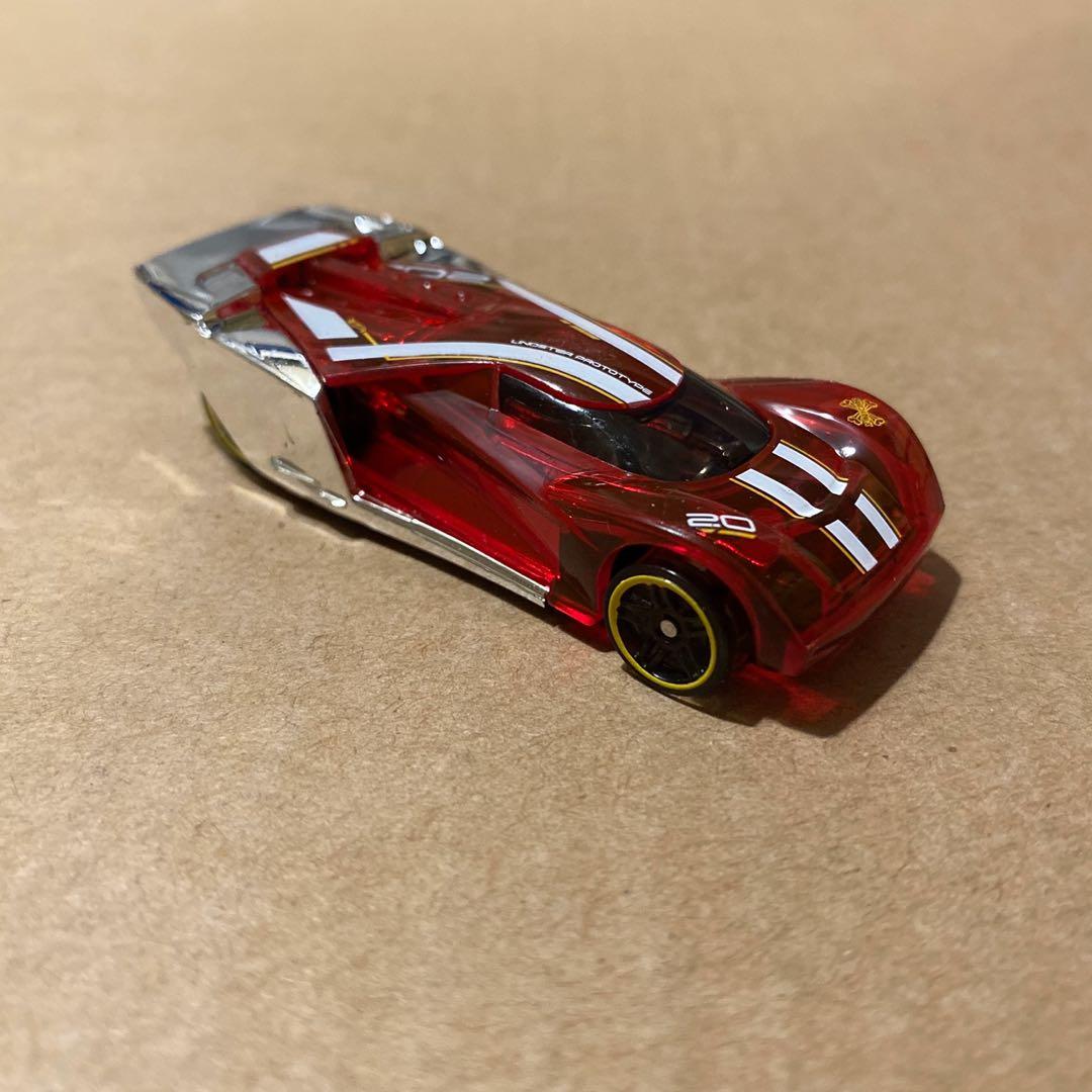Loose hot wheels Lindster Prototype Red Silver Chrome 20, Hobbies ...