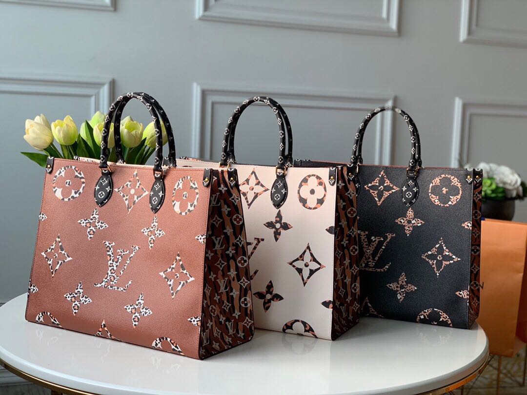 Louis Vuitton on the go safari Luxury Bags Wallets on Carousell
