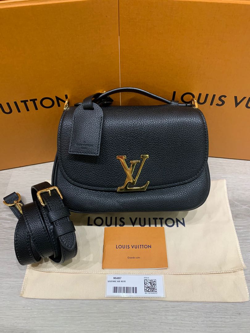 Black Louis Vuitton Neo Vivienne Satchel