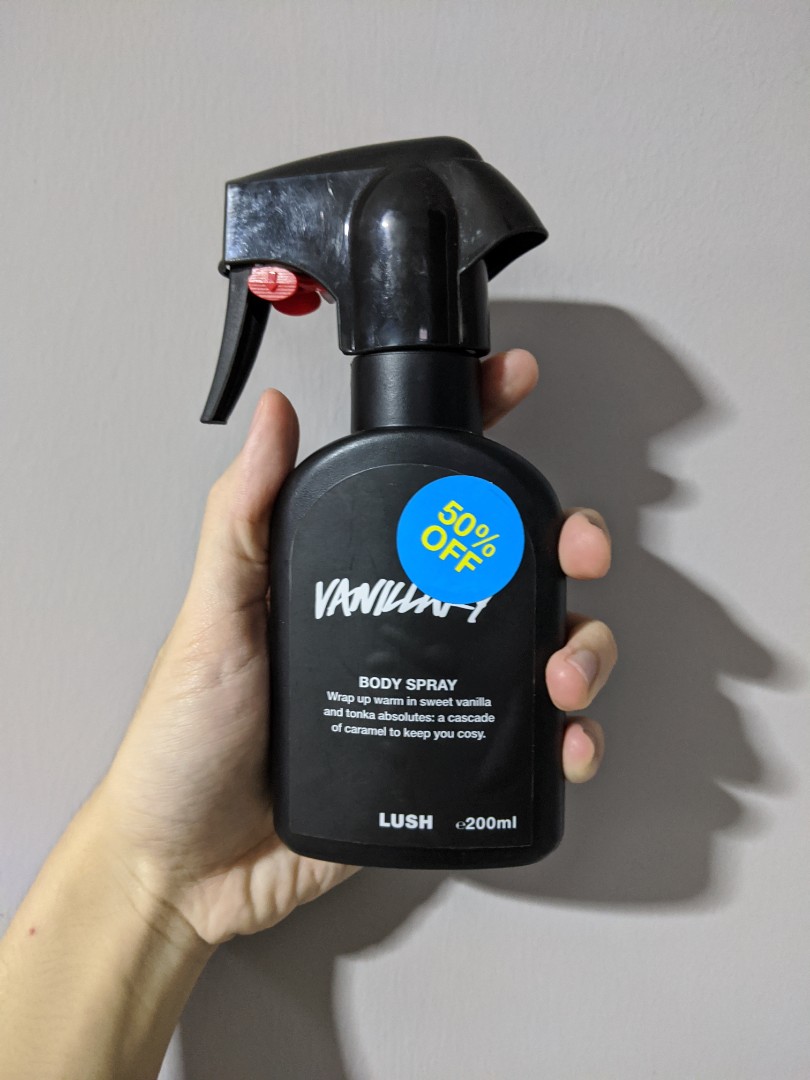 vanillary body spray