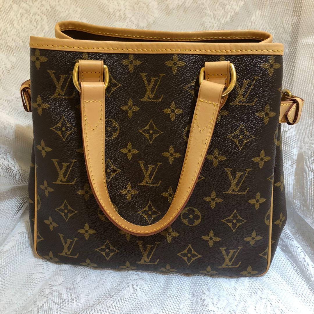 Lv square tote bag batignolles, 名牌, 手袋及銀包- Carousell