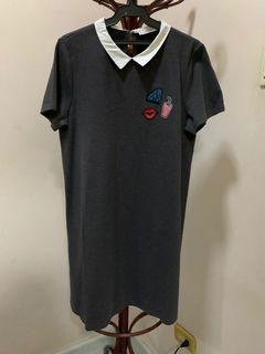 Mango - collared dress