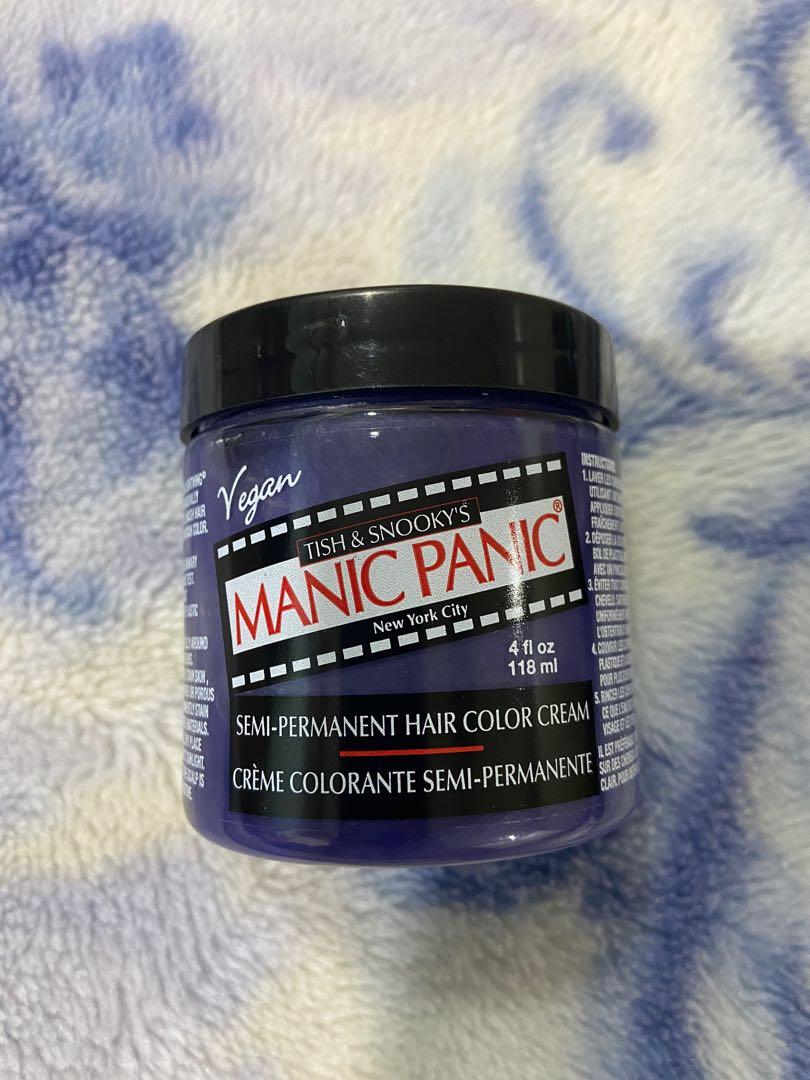 Manic Panic Blue Steel Dye Health Beauty Hair Care On Carousell