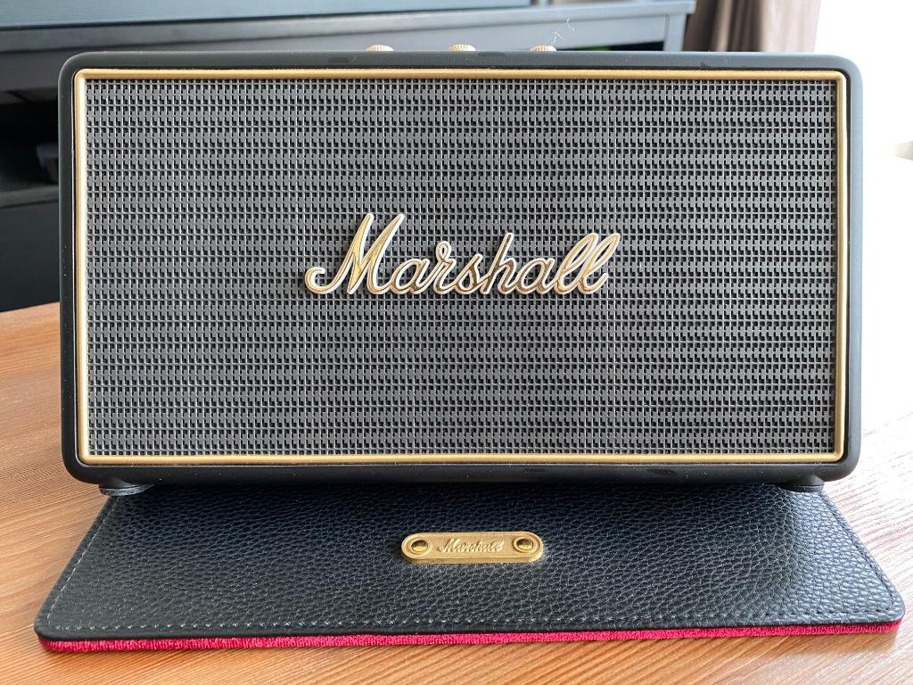 marshall stockwell speaker with flip cover