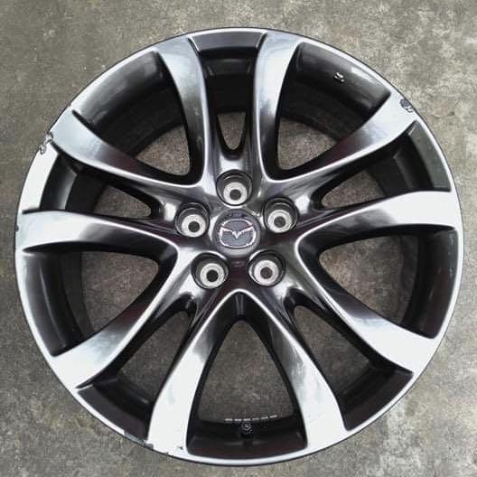 Mazda Mag Rim Mazda 6 Mags, Car Parts & Accessories, Mags and Tires on Carousell