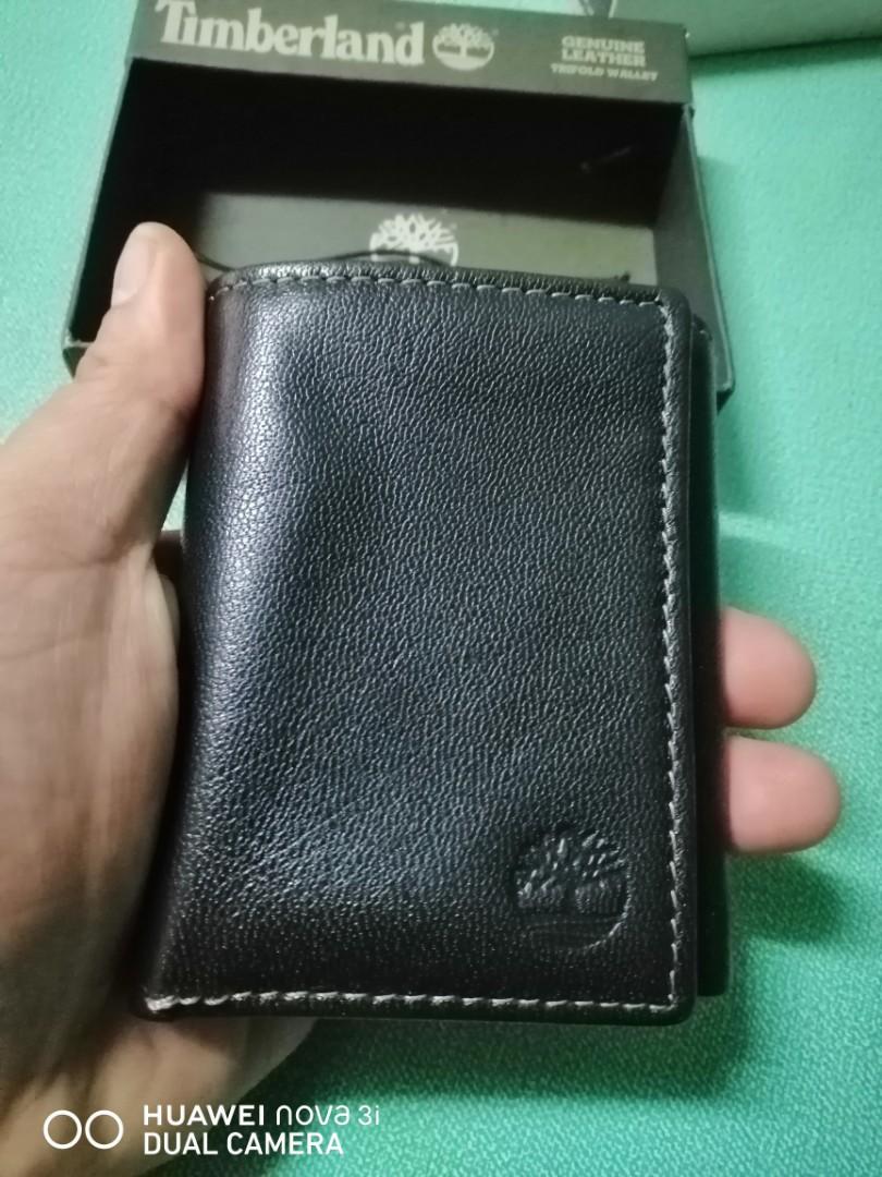 timberland trifold wallet