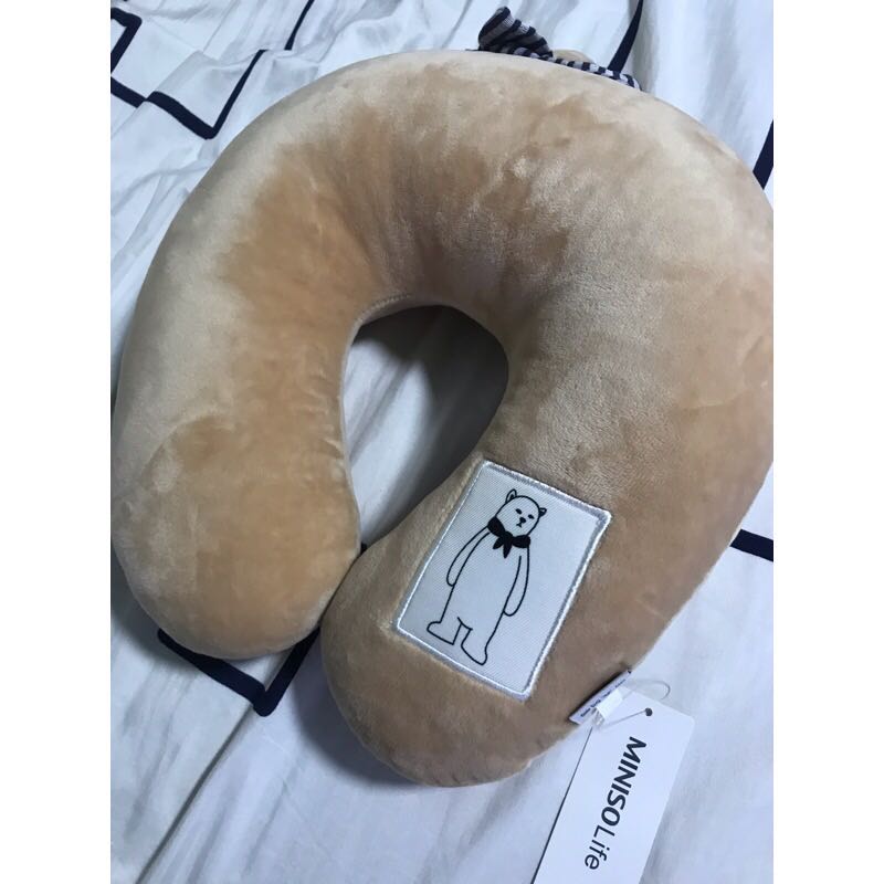 Miniso Neck Pillow, Health & Nutrition, Massage Devices on Carousell