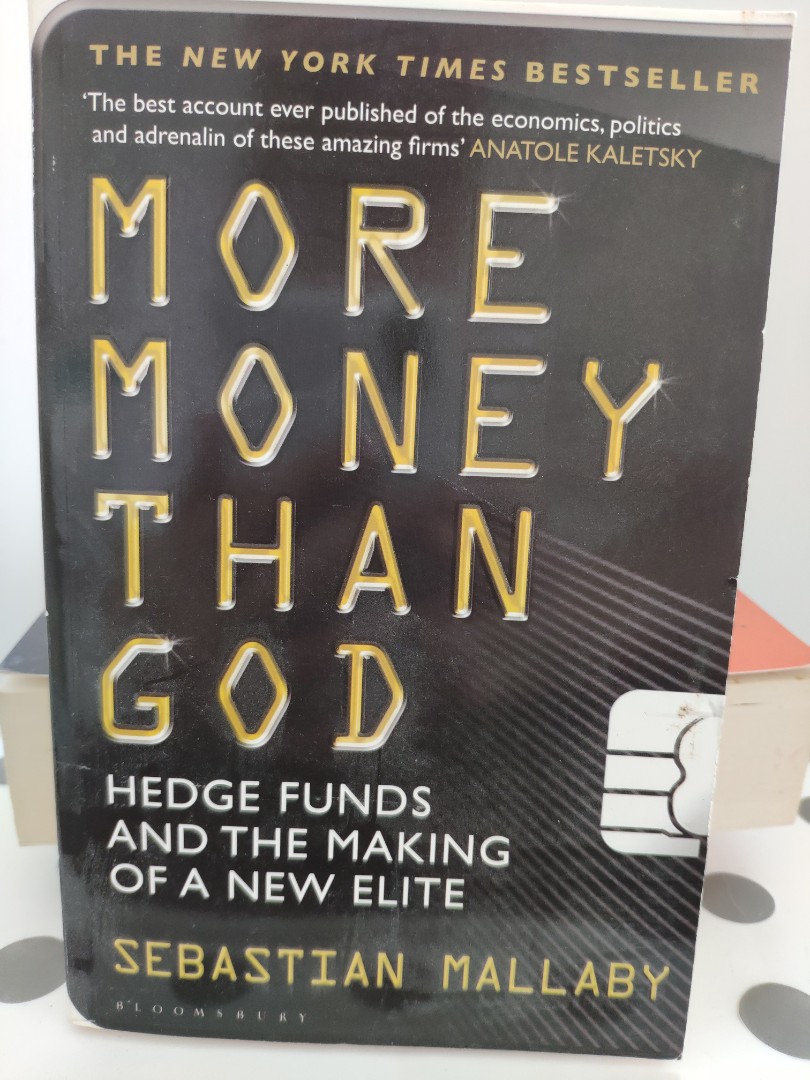 More Money Than God By Sebastian Mallaby Books Stationery Books On Carousell