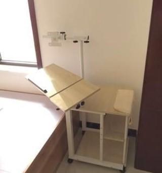 Movable Computer Table #1 (Category: Tables & Sets) located in Mandaluyong City. Submitted by bceshops (Listing ID 1016424410, Image 3). Description: Movable Computer Monitor Table #1 color: maple white 2,499 + Delivery Fee (depending on your location) payment options: BDO,BPI, Gcash, COD note: *Item delivered unassembled. box comes with assembly manual and all the tools needed..