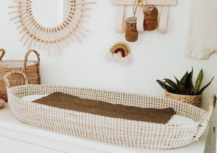 Seagrass baby basket online