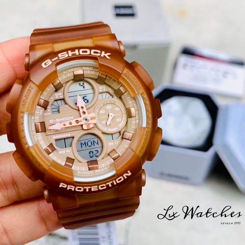 NEW🌟EDITION MiNi GSHOCK UNISEX DIVER SPORTS WATCH : 100% ORIGINAL  AUTHENTIC CASIO BABY-G-SHOCK : GMA-S140NC-5A2DR / GMA-S140NC-5A2 / GMA-S140  / GA-140, Luxury, Watches on Carousell