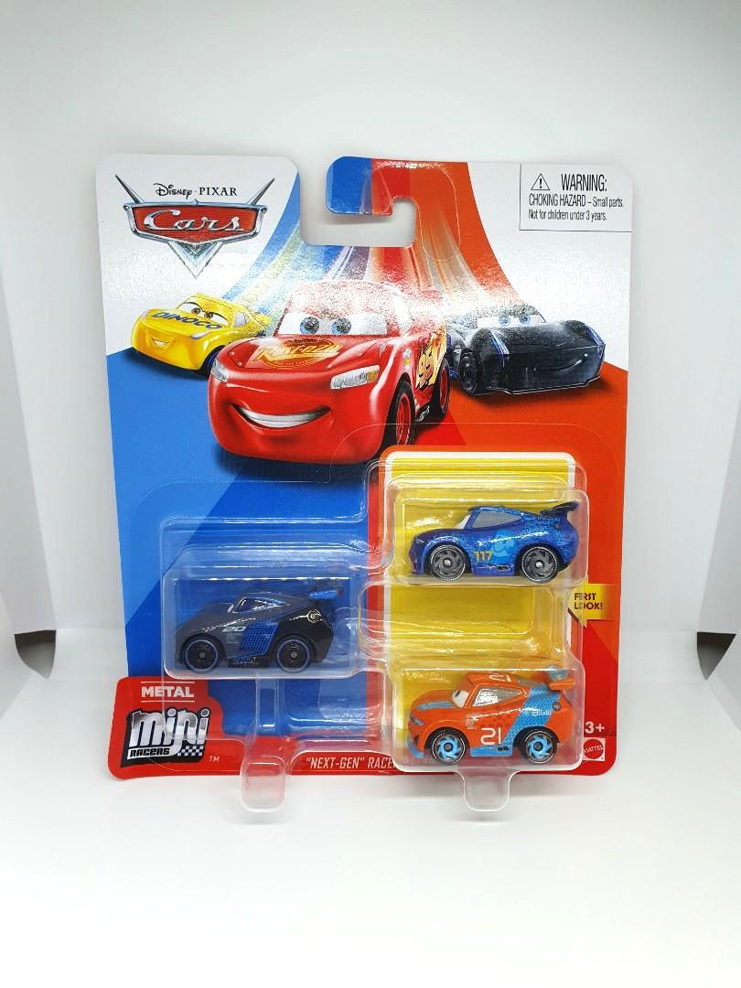 Next Gen Racers Disney Cars Mini 3 Pack Toys Games Diecast Toy Vehicles On Carousell