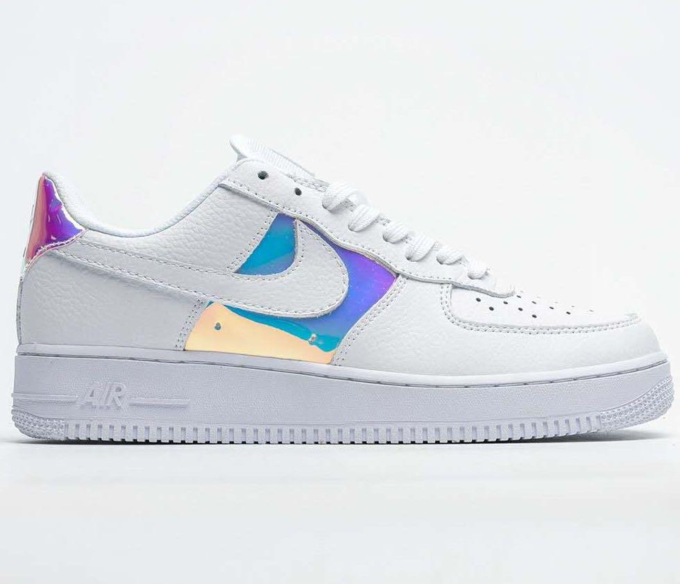 nike holographic air force