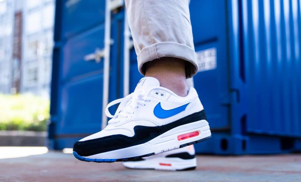 Blue orange white air max clearance