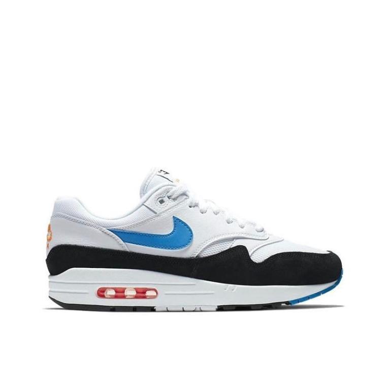 air max 1 white and blue
