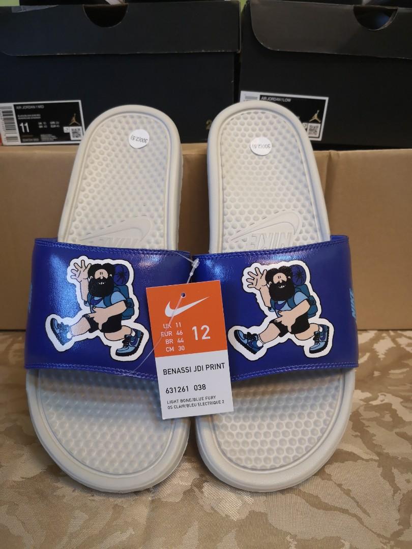 nike benassi light bone