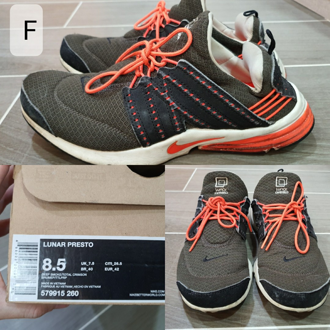 nike lunar presto