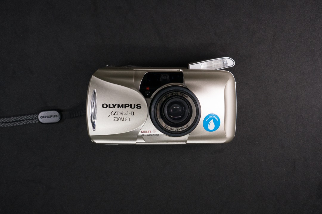hemel slim partij Olympus mju-ii zoom 80 (Film Camera), Photography, Cameras on Carousell