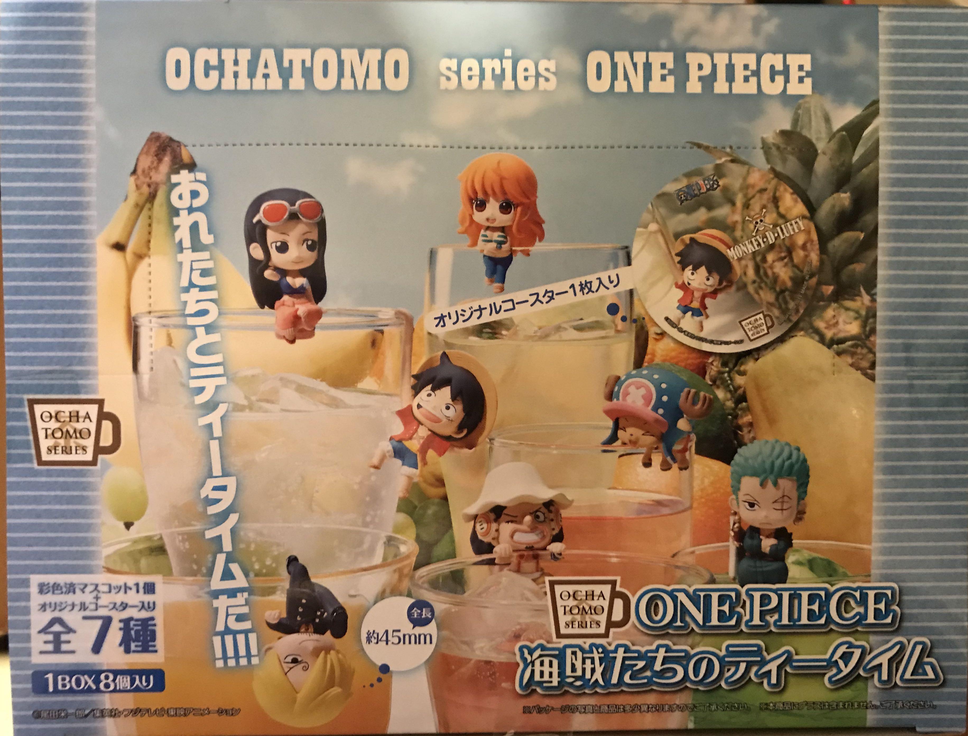 One Piece Tea Time 海賊王杯緣子擺設盒蛋食玩玩具 興趣及遊戲 玩具 遊戲類 Carousell