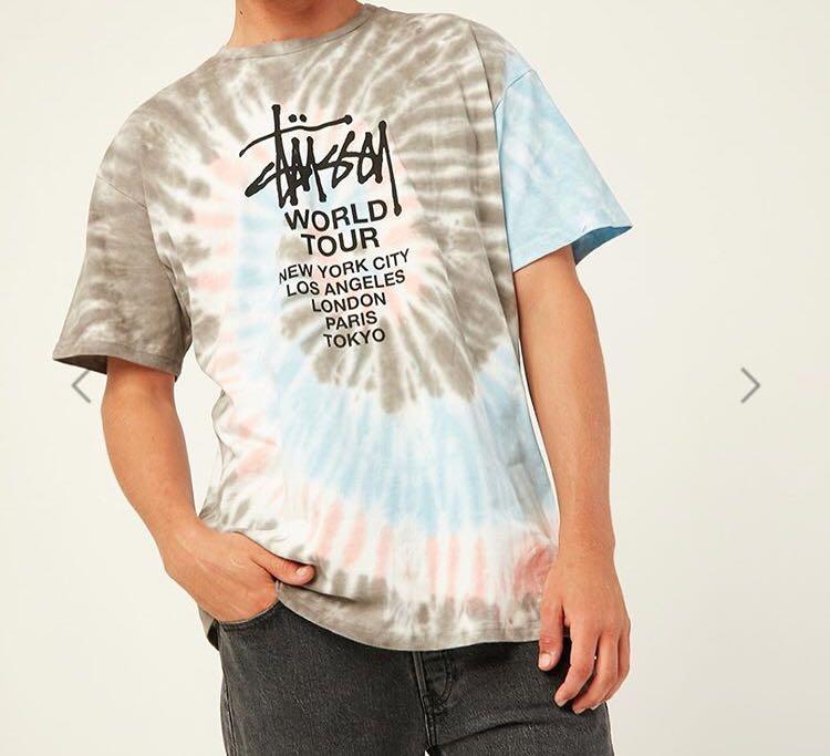 Original Stüssy Tie Dye Shirt, Men's 