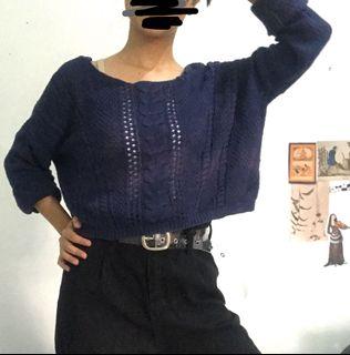 Outer/ Sweater crops Stradivarius