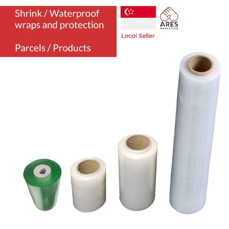 Black Pallet Wrap 400mm X 250m Parcel Packing Cling Film Stretch Shrink - View #7
