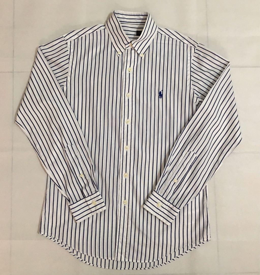 polo ralph lauren long sleeve casual dress suit