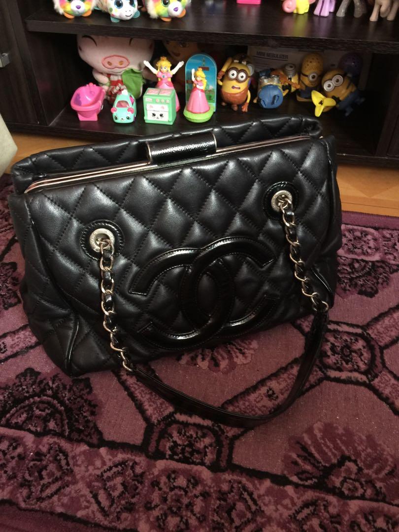 Super Sale Vintage Chanel Shoulder Lambskin Leather Luxury Bags Wallets On Carousell