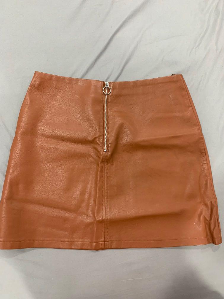 Leather skirt primark cheap