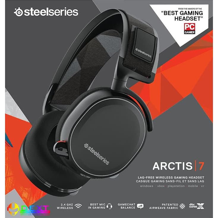 arctis 7 mic background noise